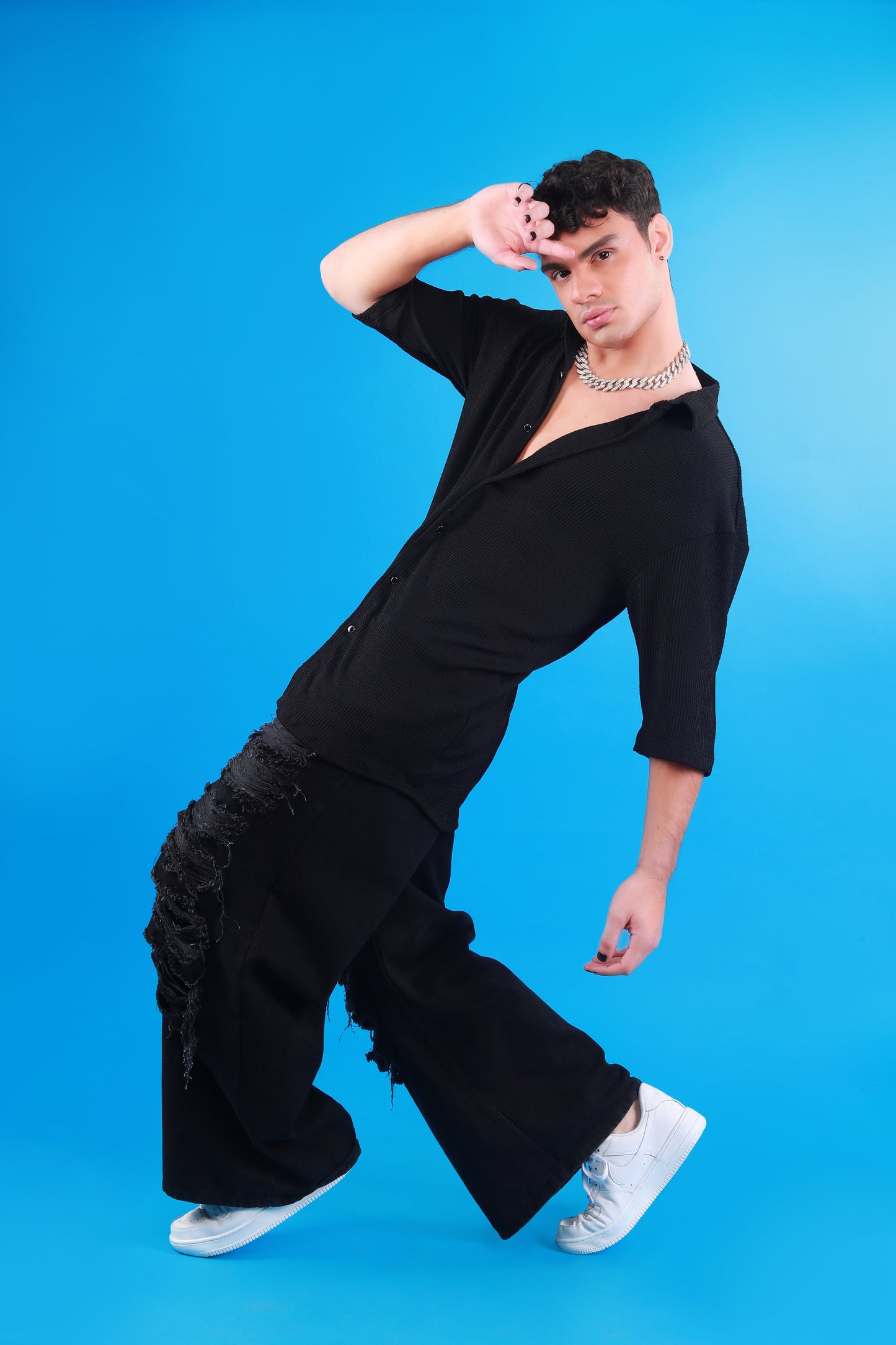 Black Matters Half Sleeves Shirt