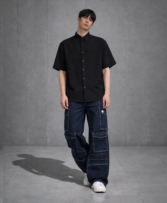 Black Matters Half Sleeves Shirt