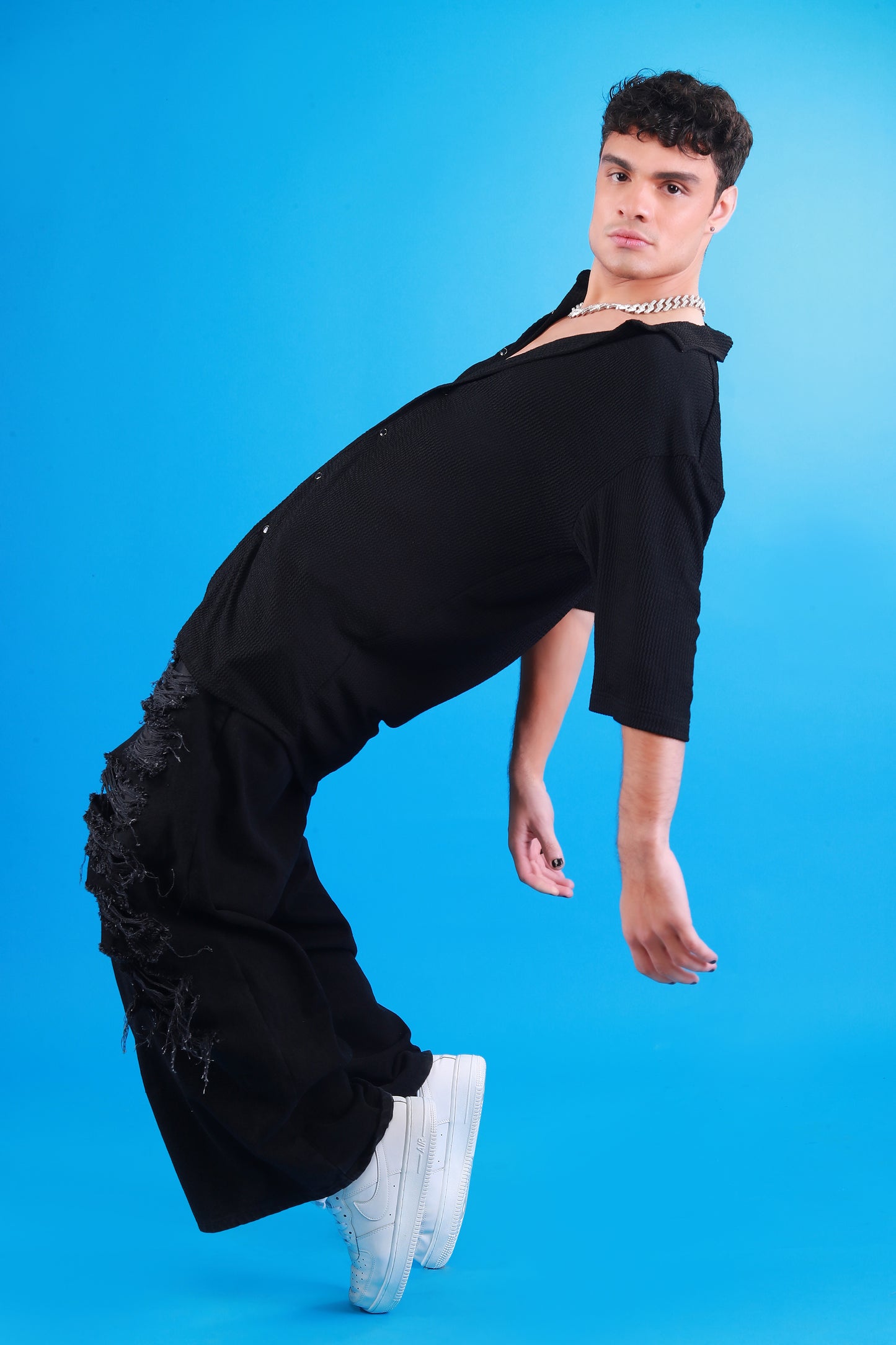 Black Matters Half Sleeves Shirt