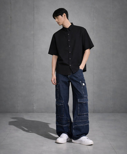 Black Matters Half Sleeves Shirt