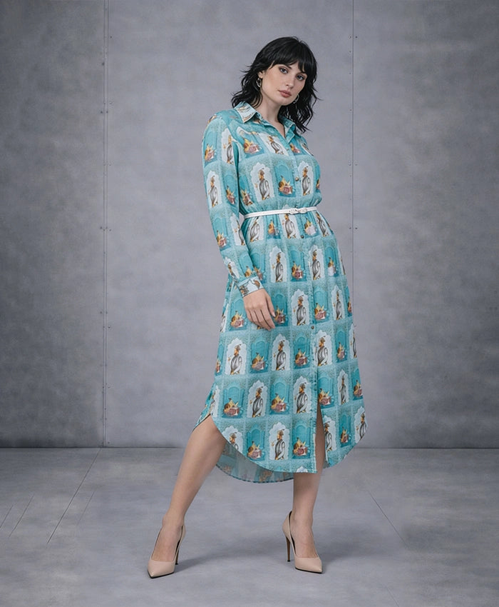 Mahal-e-Muse Shirt Dress