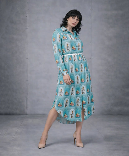 Mahal-e-Muse Shirt Dress