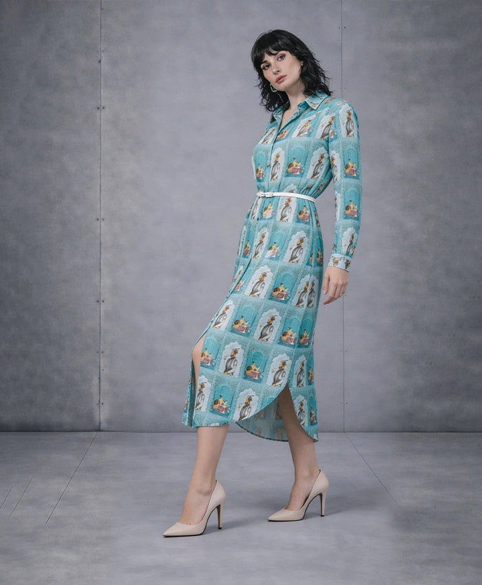 Mahal-e-Muse Shirt Dress