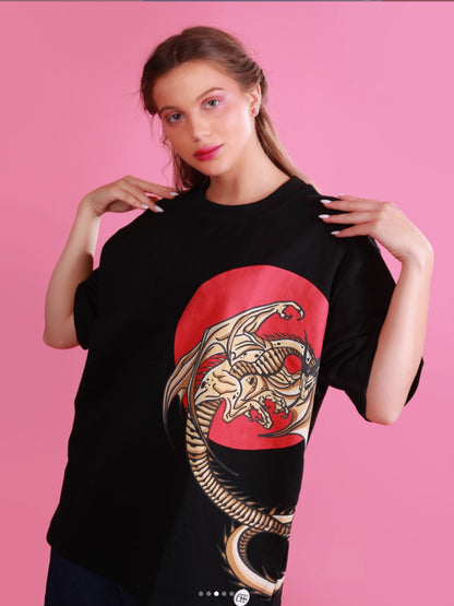 The Inferno Oversized Drop Shoulder T-Shirt